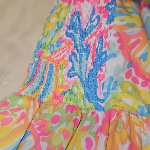 Lilly Pulitzer Sundress Ladies Size 14 excellent pre-owned condition - Picture 5 of 7